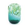 Imagem de Vaso Azul e Verde Craquelado 19x12x12cm 1014945 Hubme