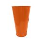 Imagem de Vaso Balde Enfeite de Ferro Jardim Quintal Varanda Joaninha Flor Laranja (SYBO-G8)