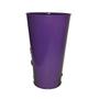 Imagem de Vaso Balde Enfeite de Ferro Jardim Quintal Varanda Joaninha Flor Roxo (SYBO-G8)