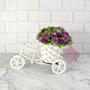 Imagem de Vaso Bicicleta Miniatura com Arranjo de Flores - Decoração