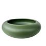 Imagem de Vaso cachepot verde oliva ikebana bacia enfeite de mesa