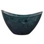 Imagem de Vaso Canoa Stone G (3,5L) Verde Marmorizado INJEPLASTEC