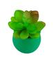 Imagem de Vaso Cimento Verde Planta Artificial 8x5x5cm - Tudo em Caixa