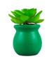 Imagem de Vaso Cimento Verde Planta Artificial 8x5x5cm - Tudo em Caixa