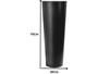 Imagem de Vaso Classic Cone 70Cm Preto - Nutriplast