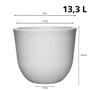 Imagem de Vaso Concept Redondo N2 Japi