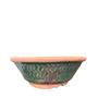 Imagem de Vaso cuia bacia de cerâmica p/rosa do deserto, bonsai, cactos, suculentas - cores variadas