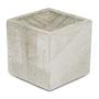 Imagem de Vaso de concreto decorativo Quadrado 9,5cm Cinza linha Eco