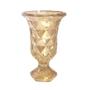 Imagem de Vaso De Cristal Mesa Decorativo Com Pé