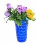 Imagem de Vaso De Decoração Flores Mesa De Santa Ceia Casa Igreja azul