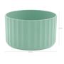 Imagem de Vaso De Flor Mini Decorativo Planta Cacto Groove Jardim Ou