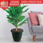 Imagem de Vaso de Flor Plástico GG c/Prato 19,6 Litros Moderno Decorativo