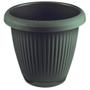 Imagem de Vaso de Flor Plástico Médio c/Prato 3,2 Litros Moderno Decorativo