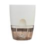 Imagem de Vaso De Flores De Plástico Transparente De Dupla Camada Com Autoirrigação, Corda De Algodão E Porta