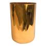 Imagem de Vaso de Flores Tubo 15x30 cm Dourado  Linha Vasos Decorativos Formosinha