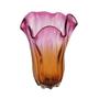 Imagem de Vaso de Murano Laradore Grande Para Flores - Rosa e Âmbar