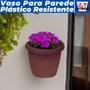 Imagem de Vaso De Parede Jardim Horta Vertical Meia Lua 2,7 L Plástico Resistente