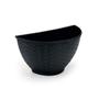Imagem de Vaso De Parede Rattan P Kit Com 3 - Jardim Vertical Orquidea Horta Vertical Suculenta Cachepo Meia Lua