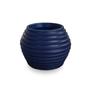 Imagem de Vaso De Planta Decorativo Polietileno 15X20 Cm Azul Marinho