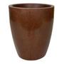 Imagem de Vaso de planta luxo decorativo coluna lisa brilhante varanda e jardim 29x25