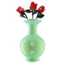 Imagem de Vaso de quebra-cabeça 3D YIZHOR LED Flower para adultos com 200 peças