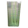 Imagem de Vaso de Vidro Resistente Green com Listras Verdes 25x10,5cm 16197 Ribeiro e Pavani