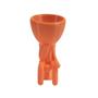 Imagem de Vaso Decor Robert Plant Banheiro Suculentas Laranja