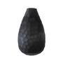 Imagem de Vaso Decorativ Preto Fosco Cristal Design Grafiato Martelado