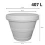Imagem de Vaso Decorativo Borda Dupla 11 Japi