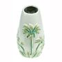 Imagem de Vaso Decorativo Cerâmica Palmeira Branco/Verde 13X25cm - Royal