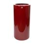 Imagem de Vaso Decorativo Cilindro Vermelho Lira 89x34x34 cm - D'Rossi