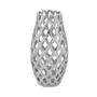 Imagem de Vaso Decorativo de Cerâmica Siena 15cm prata Espressione