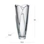 Imagem de Vaso Decorativo de Cristal Ecológico Globus 30cmx13,5cm Dayhome