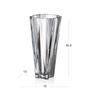 Imagem de Vaso Decorativo de Cristal Ecológico Metropolitan 30,5cmx13cm Dayhome Transparente