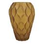 Imagem de Vaso Decorativo de Vidro Amarelo 26,5cm BC0079 BTC