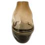 Imagem de Vaso Decorativo de Vidro Âmbar com Degrade Preto 33cm OD0071 BTC