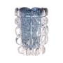 Imagem de Vaso Decorativo de Vidro Italy Azul 17cm 4808 Lyor