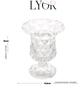 Imagem de Vaso Decorativo De Vidro Lyor Diamond 14,5cm