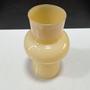 Imagem de VASO DECORATIVO ENFEITE CASA ELIPSE HOME&CO LEITOSO VIDRO 20x12x12cm CREME
