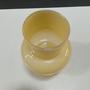Imagem de VASO DECORATIVO ENFEITE CASA ELIPSE HOME&CO LEITOSO VIDRO 20x12x12cm CREME