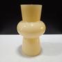 Imagem de VASO DECORATIVO ENFEITE CASA ELIPSE HOME&CO LEITOSO VIDRO 20x12x12cm CREME