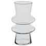 Imagem de VASO DECORATIVO ENFEITE CASA ELIPSE HOME&CO VIDRO 20x12x12cm TRANSPARENTE