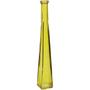 Imagem de VASO DECORATIVO ENFEITE CASA FLOREIRO HOME&CO VIDRO 30x5x5cm AMARELO