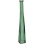 Imagem de VASO DECORATIVO ENFEITE CASA FLOREIRO HOME&CO VIDRO 31x4x4cm VERDE