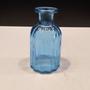 Imagem de VASO DECORATIVO ENFEITE CASA GARRAFA HOME&CO VIDRO 10x5x5cm AZUL