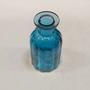 Imagem de VASO DECORATIVO ENFEITE CASA GARRAFA HOME&CO VIDRO 10x5x5cm AZUL