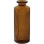 Imagem de VASO DECORATIVO ENFEITE CASA GARRAFA HOME&CO VIDRO 13x5x5cm ÂMBAR