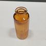 Imagem de VASO DECORATIVO ENFEITE CASA GARRAFA HOME&CO VIDRO 13x5x5cm MARROM