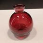 Imagem de VASO DECORATIVO ENFEITE CASA GARRAFA HOME&CO VIDRO 9x7x7cm VINHO