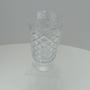 Imagem de VASO DECORATIVO ENFEITE CASA REDONDO HOME&CO COM PÉ VIDRO 23x11x11cm TRANSPARENTE